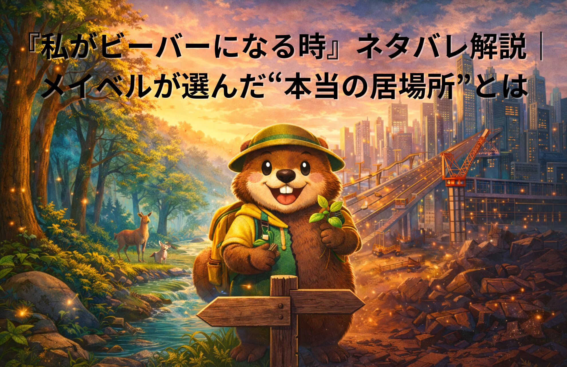 『私がビーバーになる時』ネタバレ解説｜メイベルが選んだ“本当の居場所”とは