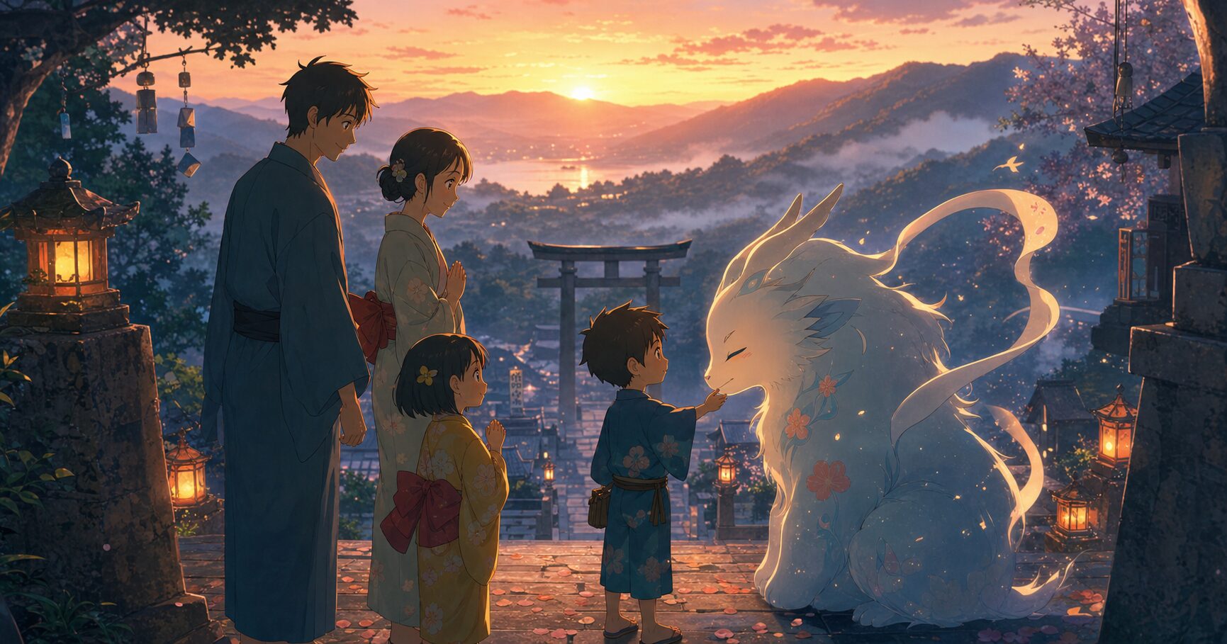 ラストや家族の選択を考察するパートに合わせたオリジナル挿絵です。