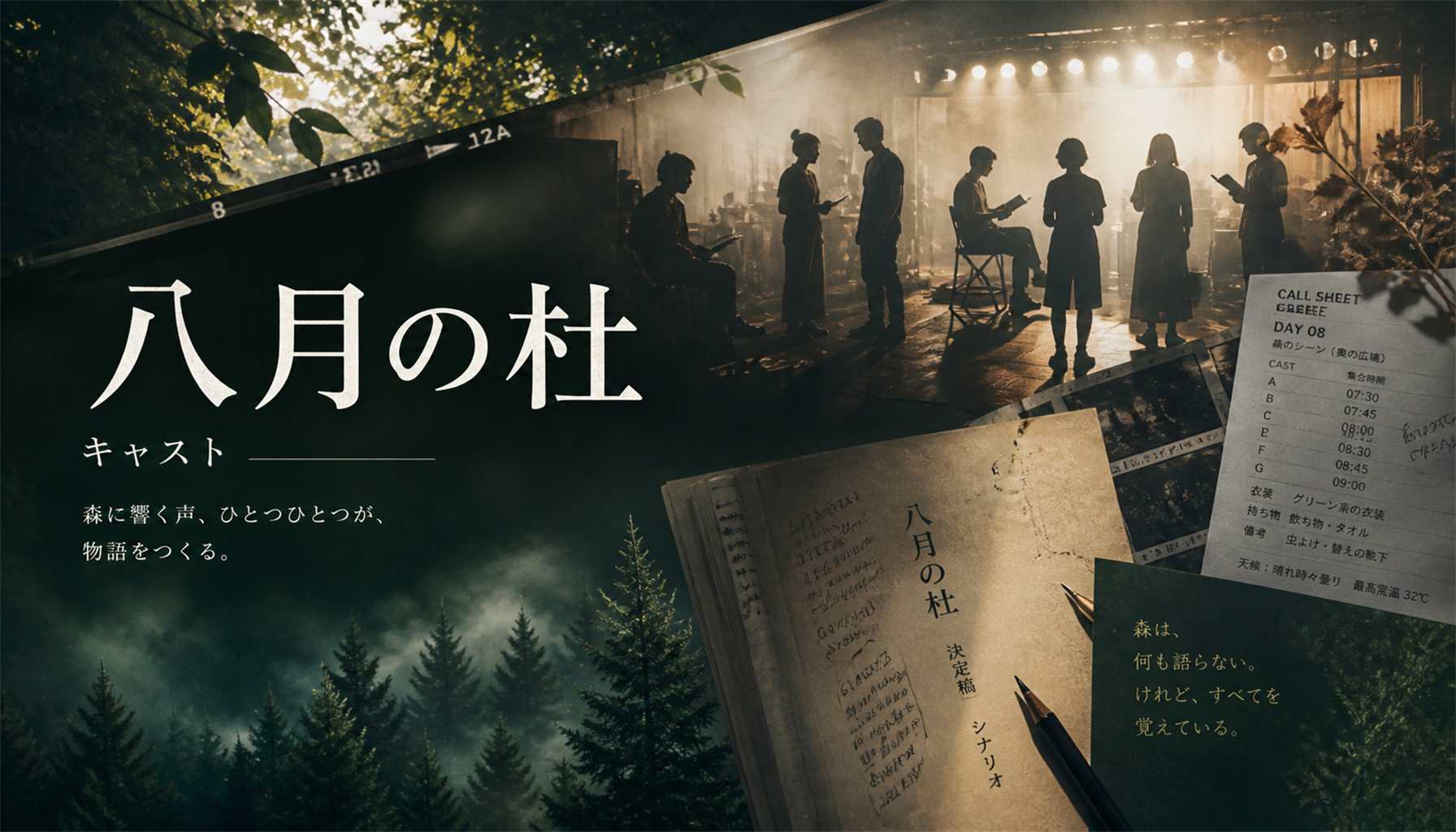 映画『八月の杜』配信はいつ?VOD最新情報 本文画像4