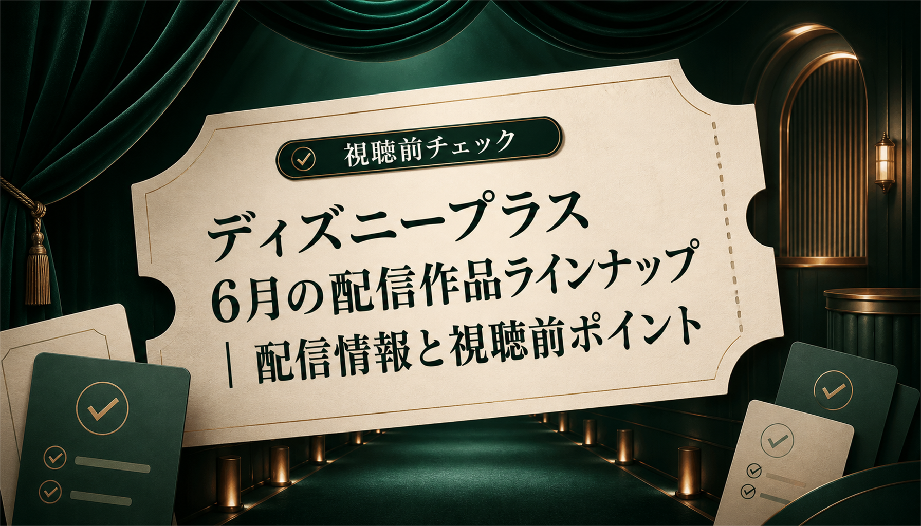 ディズニープラス 6月の配信作品ラインナップ|配信情報と視聴前ポイント 本文画像3