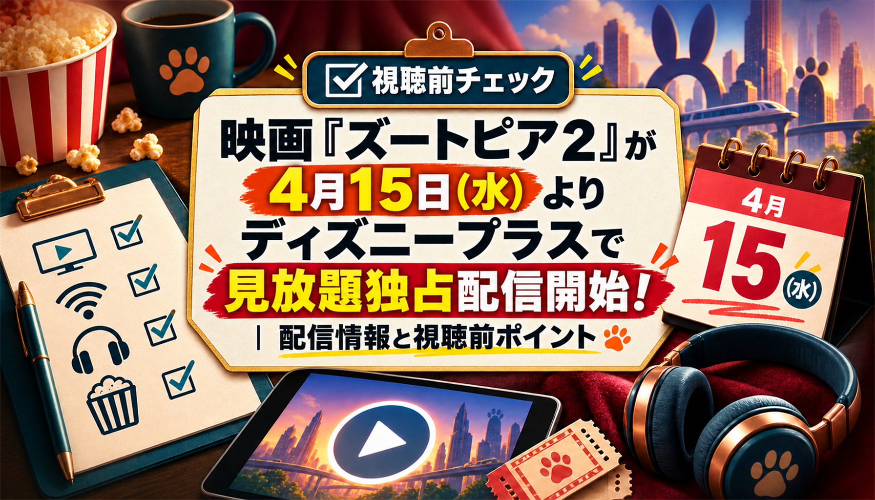 映画『ズートピア２』が4月15日(水)よりディズニープラスで見放題独占配信開始！｜配信情報と視聴前ポイント 本文画像3