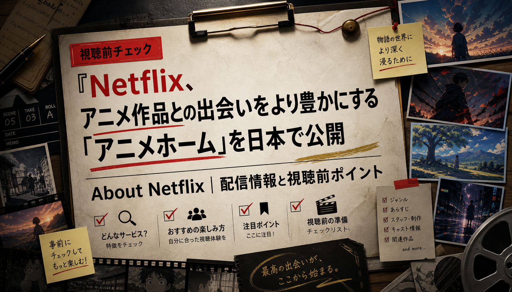 Netflix、アニメ作品との出会いをより豊かにする 「アニメホーム」を日本で公開 - About Netflix｜配信情報と視聴前ポイント 本文画像3