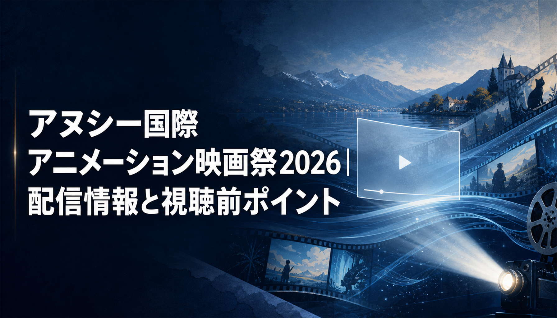 アヌシー国際アニメーション映画祭2026｜配信情報と視聴前ポイント 本文画像1