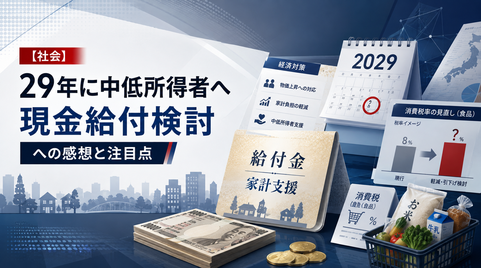 【社会】29年に中低所得者へ現金給付検討 への感想と注目点 本文画像1
