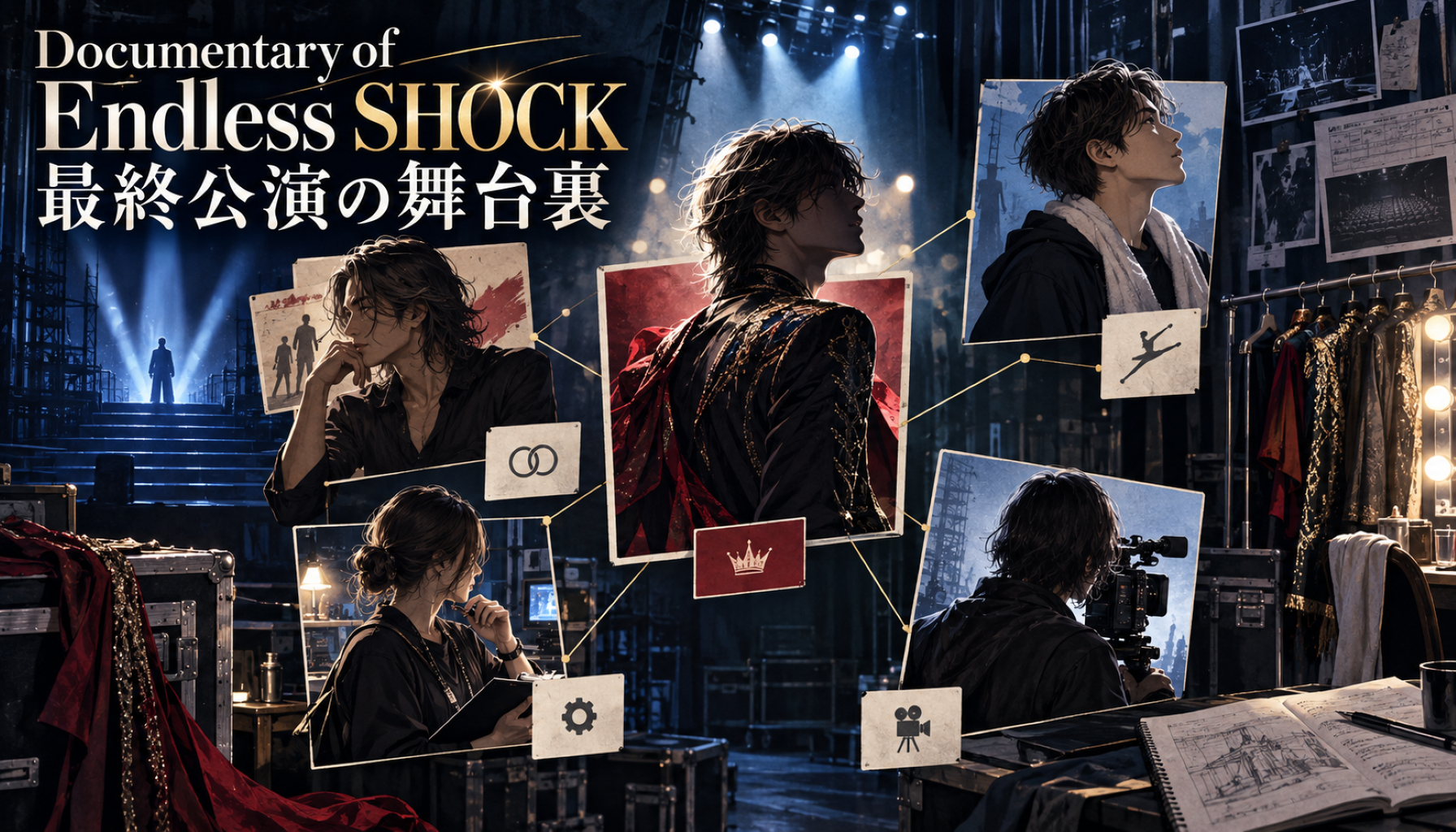 映画『Documentary of Endless SHOCK 最終公演の舞台裏』キャスト・登場人物まとめ 本文画像1