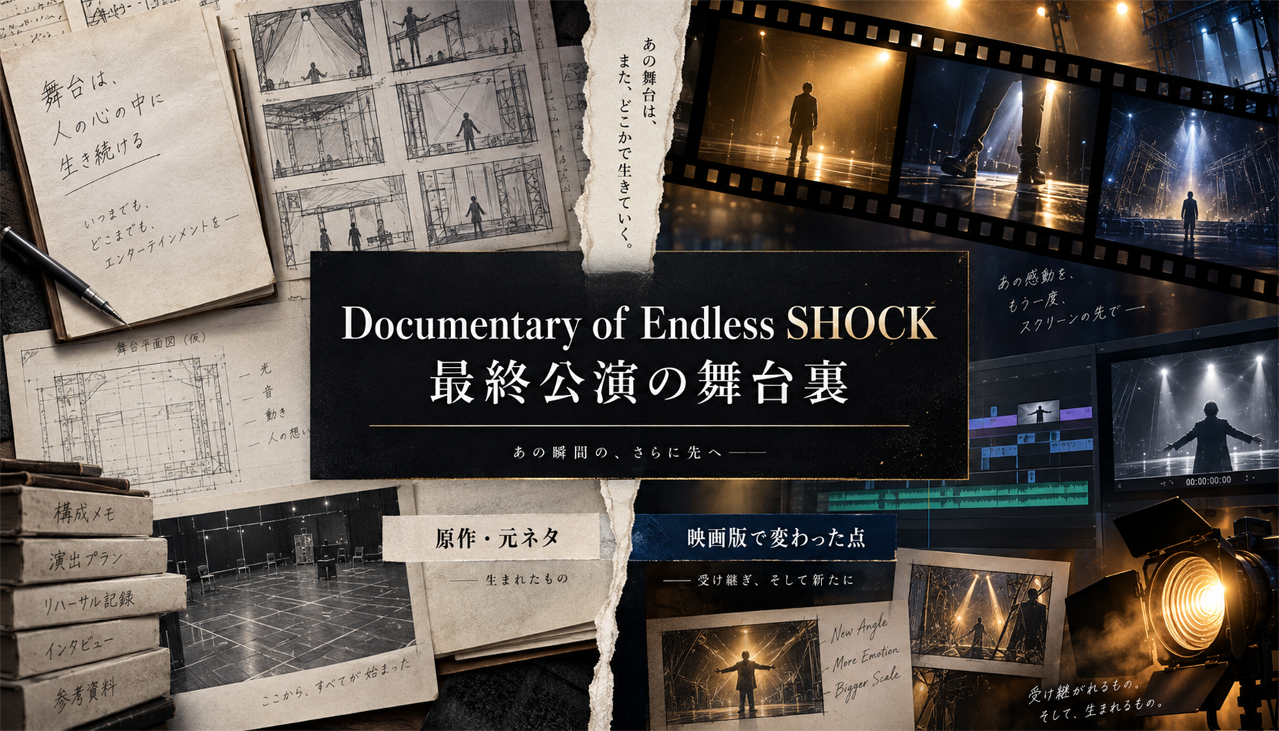 映画『Documentary of Endless SHOCK 最終公演の舞台裏』原作との違い｜比較ポイントを解説 本文画像2