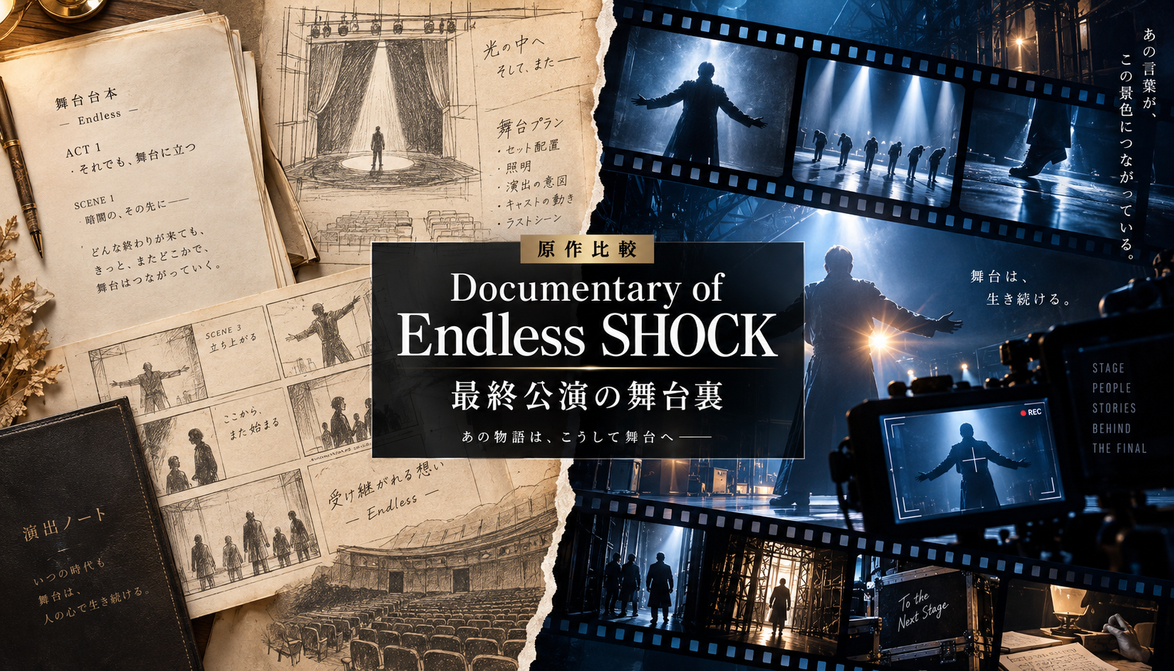 映画『Documentary of Endless SHOCK 最終公演の舞台裏』原作との違い|比較ポイントを解説 本文画像4