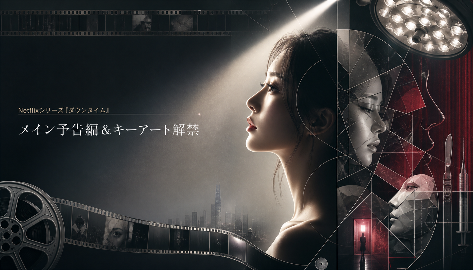 “美しくなりたい”は希望か、呪縛か―― 美容整形の光と闇を描き、あなたの価値観を問うNetflixシリーズ 「ダウンタイム」 メイン予告＆キーアート解禁！ - About Netflix｜配信情報と視聴前ポイント 画像1