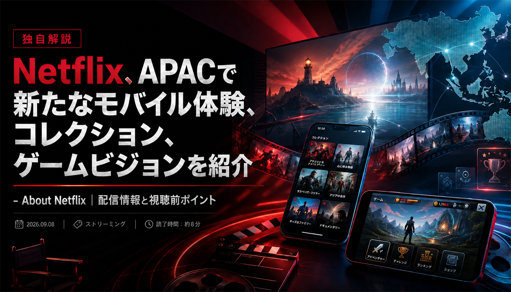 Netflix、APACで新たなモバイル体験、コレクション、ゲームビジョンを紹介 - About Netflix|配信情報と視聴前ポイント 本文画像4