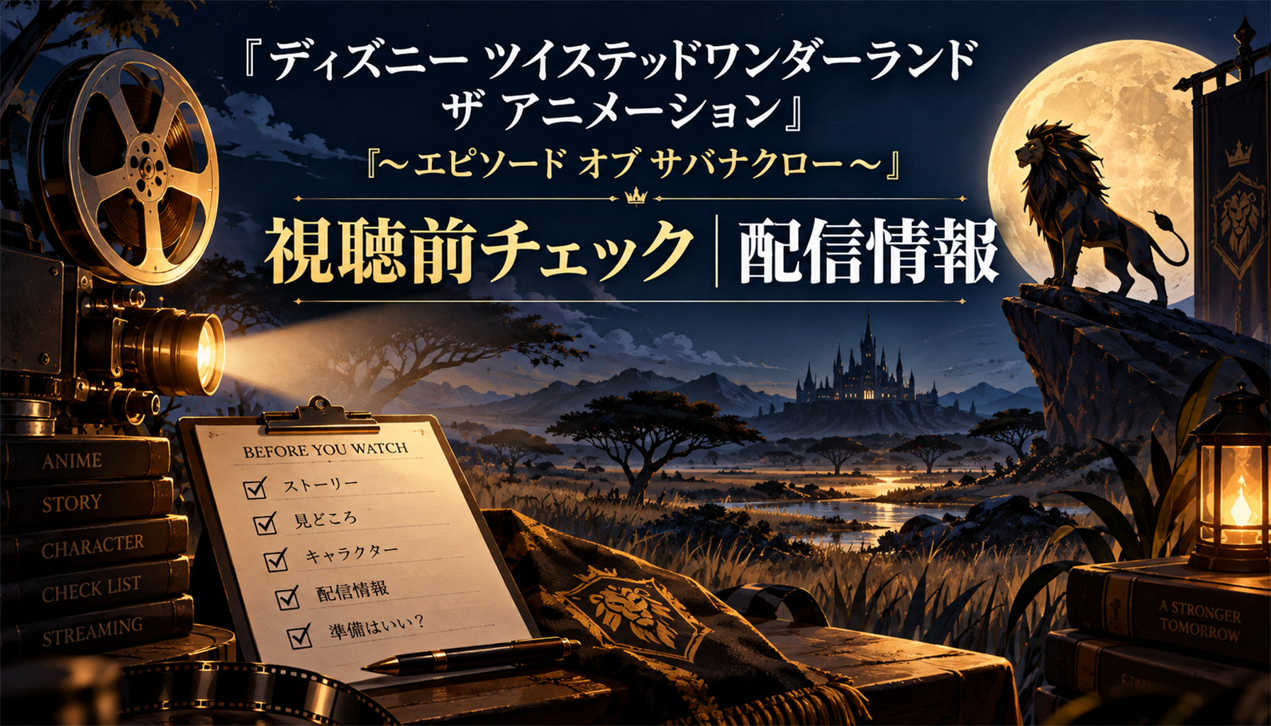 『ディズニー ツイステッドワンダーランド ザ アニメーション ~エピソード オブ サバナクロー~』ディズニープラスで2026年12月より独占配信決定!|配信情報と視聴前ポイント 本文画像3