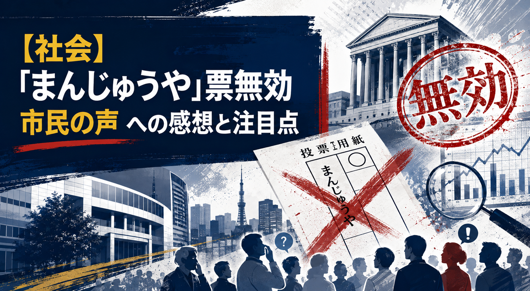【社会】「まんじゅうや」票無効 市民の声 への感想と注目点 本文画像2