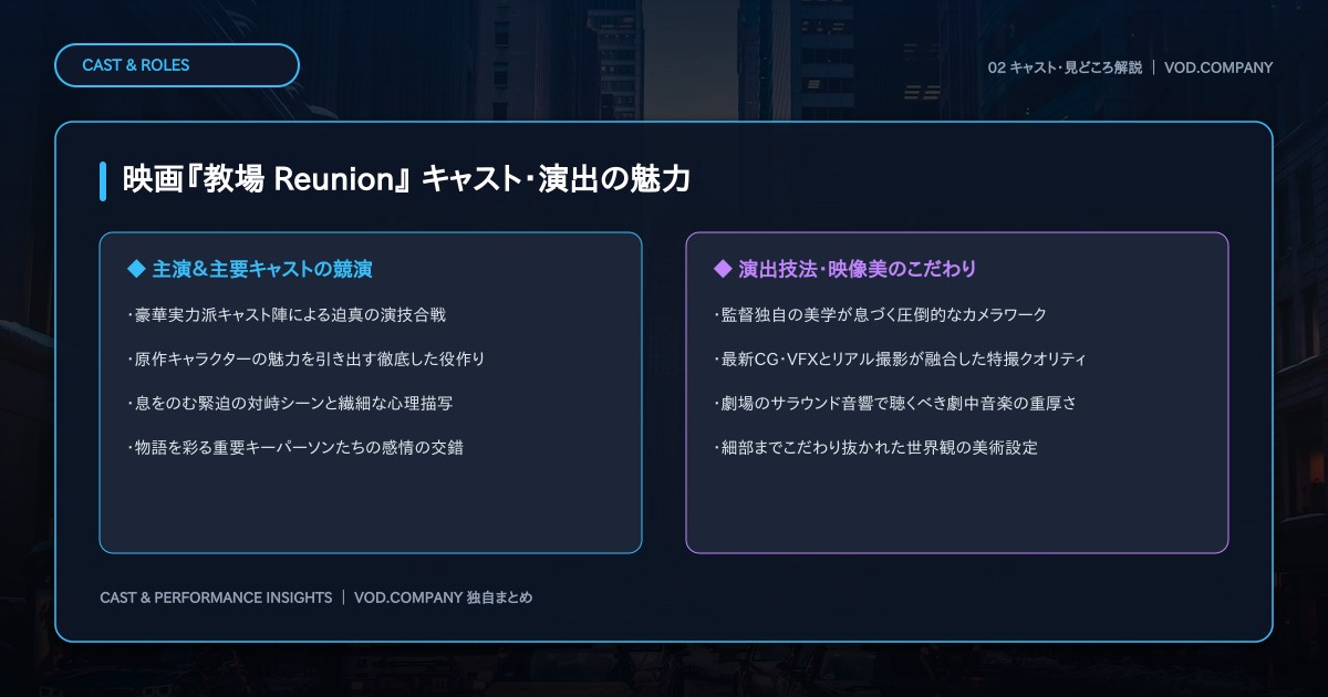 【本文2】映画『教場 Reunion』 キャスト&見どころ解説