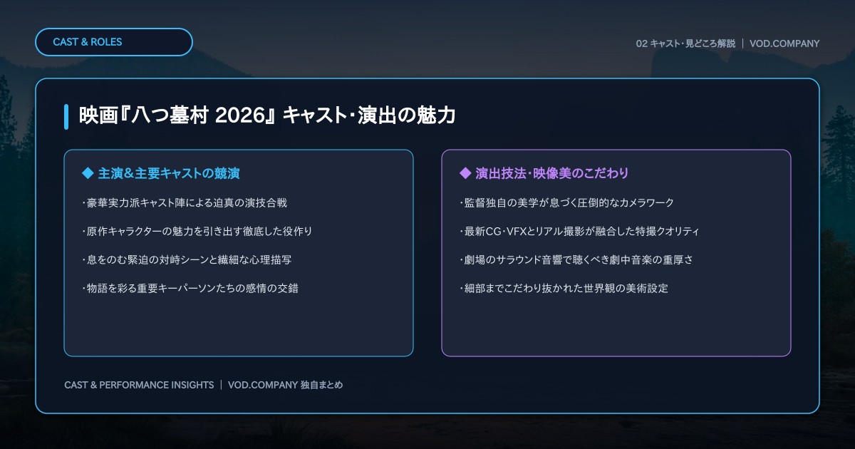 【本文2】映画『八つ墓村 2026』 キャスト&比較解説