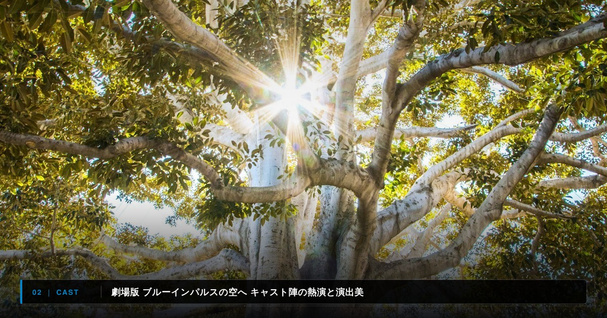 劇場版 ブルーインパルスの空へ 前編｜キャスト・声優陣＆見どころ解説
