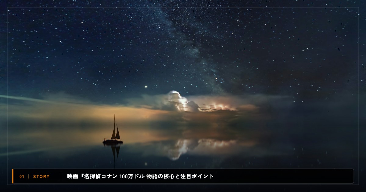 映画『名探偵コナン 100万ドルの五稜星』|あらすじと物語の注目ポイント