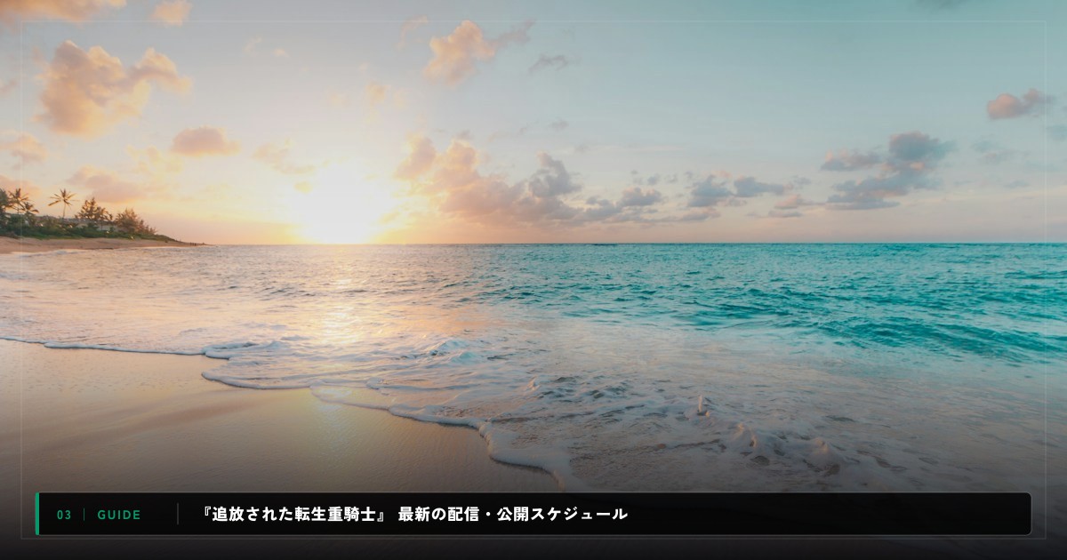『追放された転生重騎士』|動画配信サイト比較&視聴ガイド