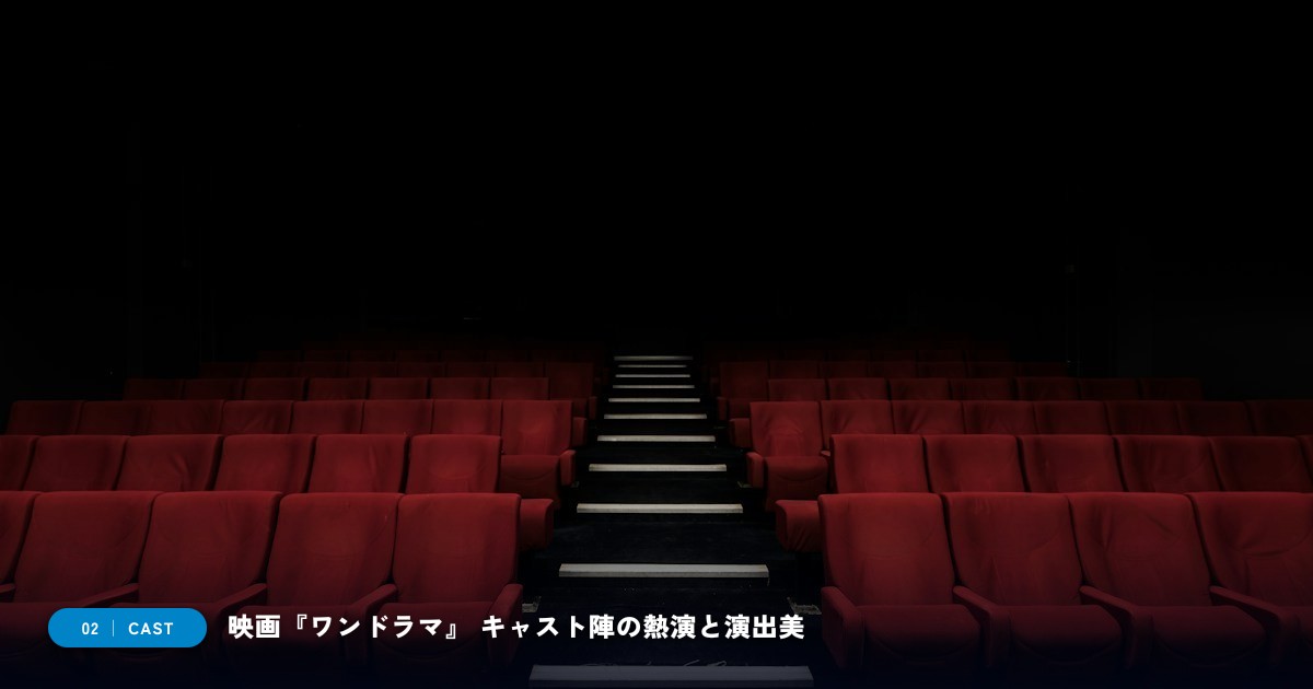 映画『ワンドラマ』|キャスト・声優陣&見どころ解説