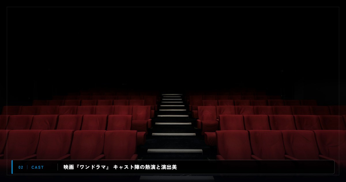 映画『ワンドラマ』|キャスト・声優陣&見どころ解説